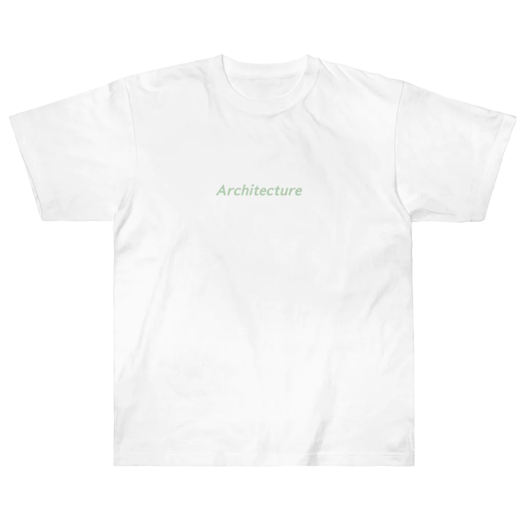 超音波100HzのArchitecture ヘビーウェイトTシャツ