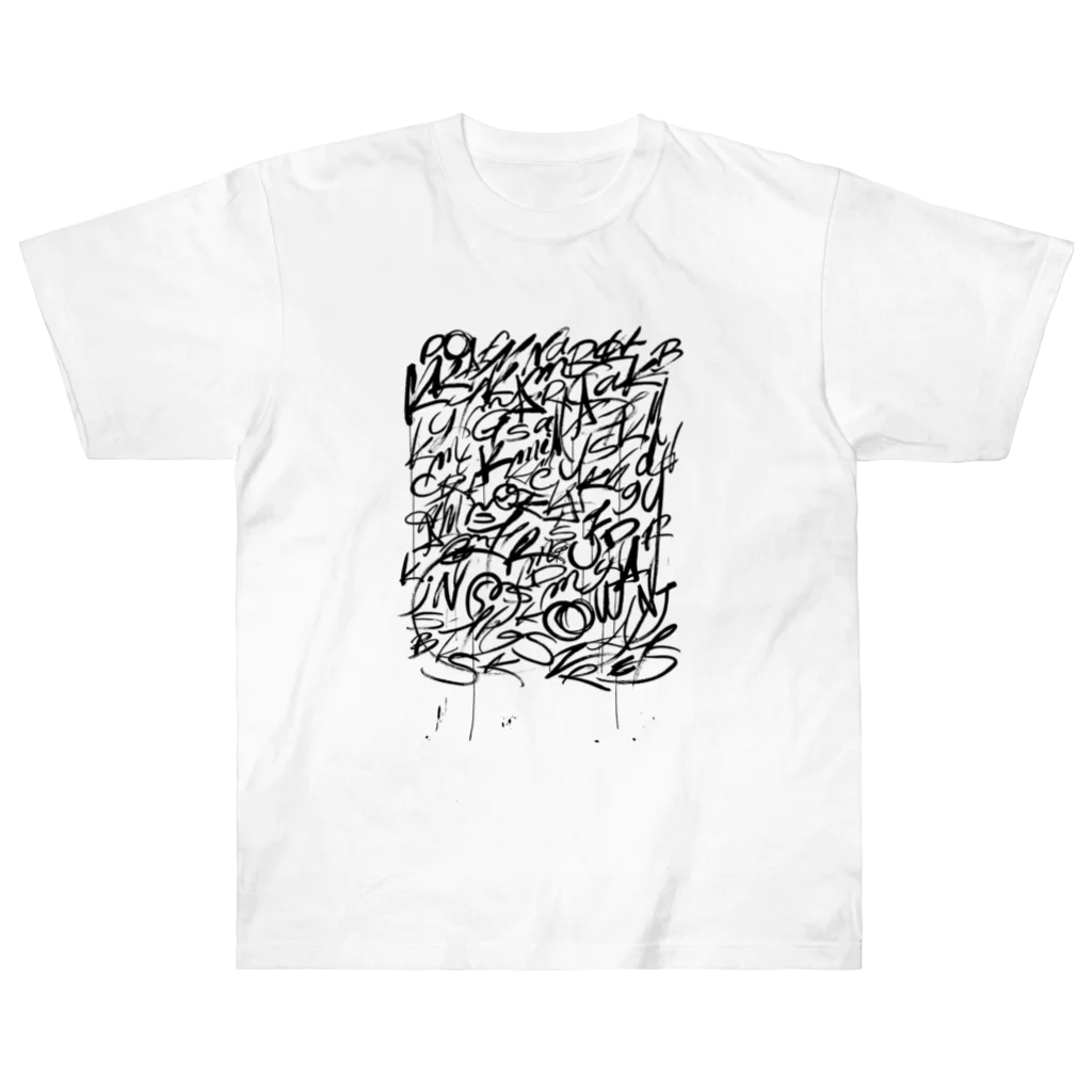 着ぐるみ＆calligraphyのiD ヘビーウェイトTシャツ