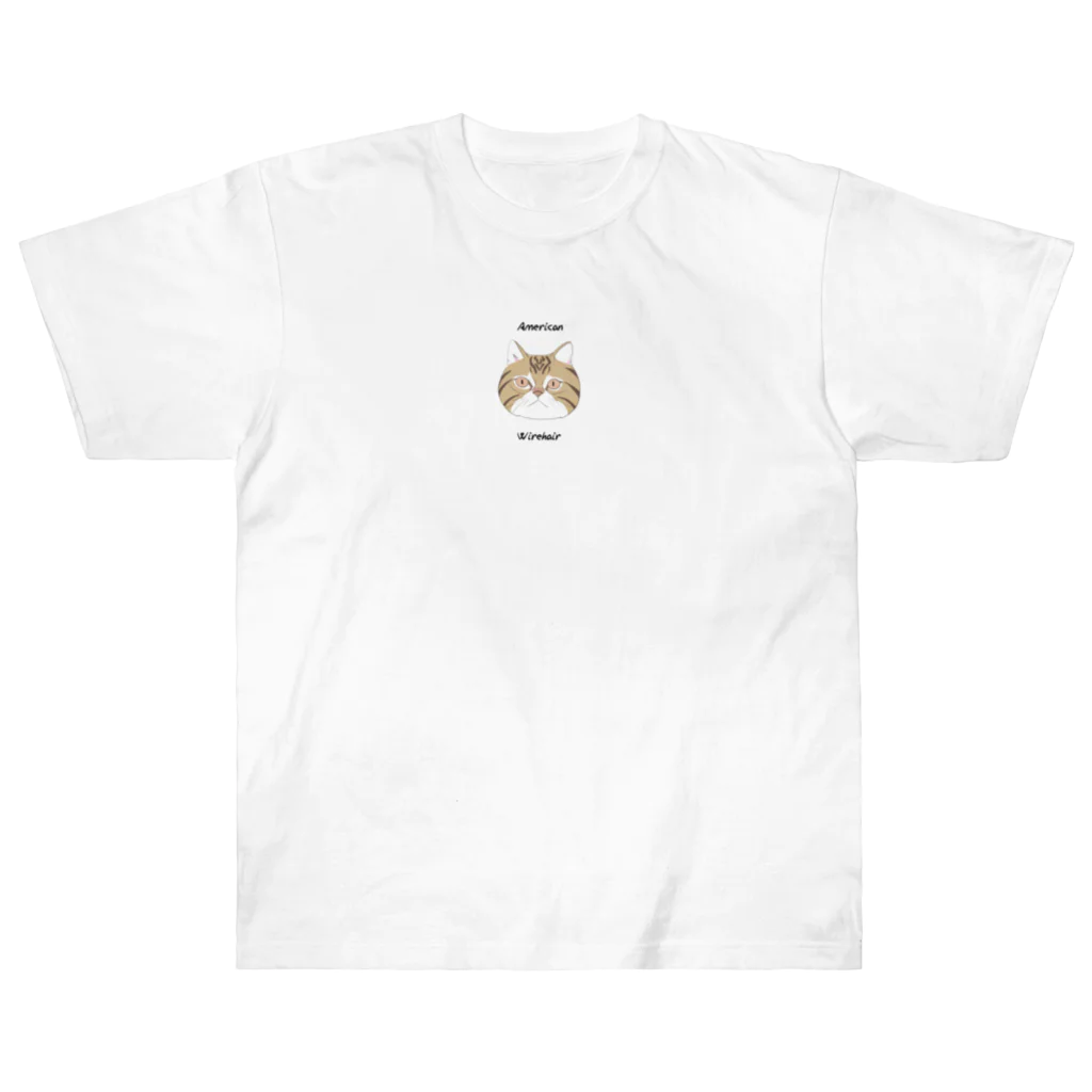 Tulip.Tulipsのアメリカンワイヤーヘア Heavyweight T-Shirt