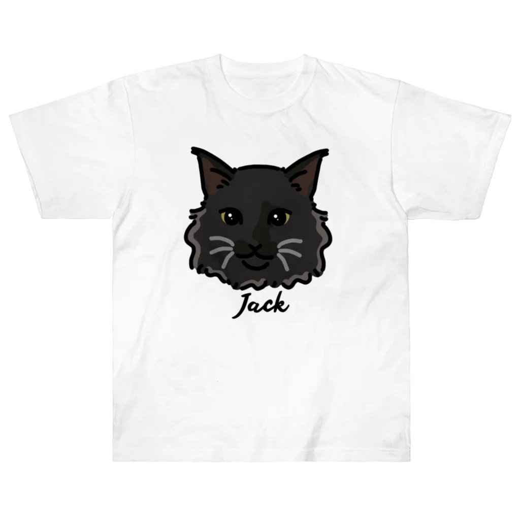 みきぞーん｜保護猫 ミッキー画伯と肉球とおともだちのjack　nanmasu Heavyweight T-Shirt