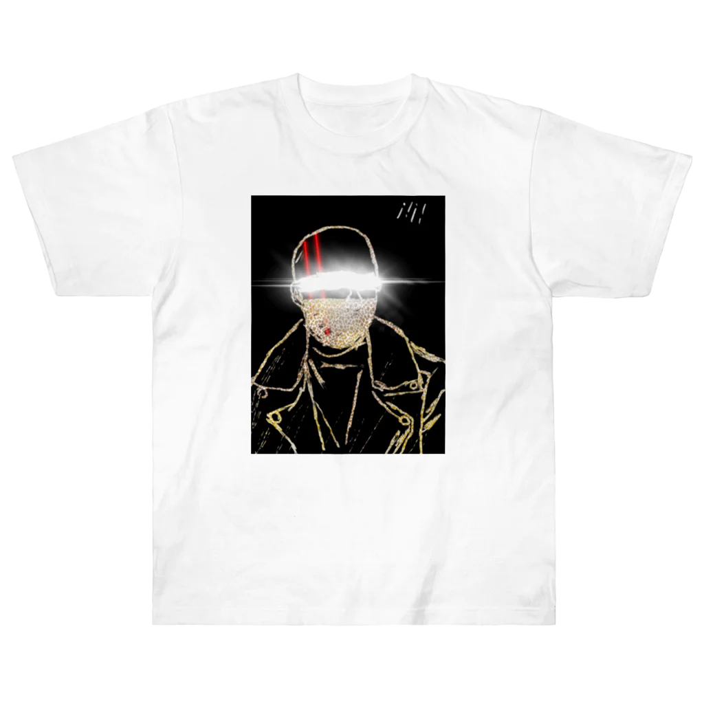 Kazuya IshidaのModern Biker from i!i! Heavyweight T-Shirt