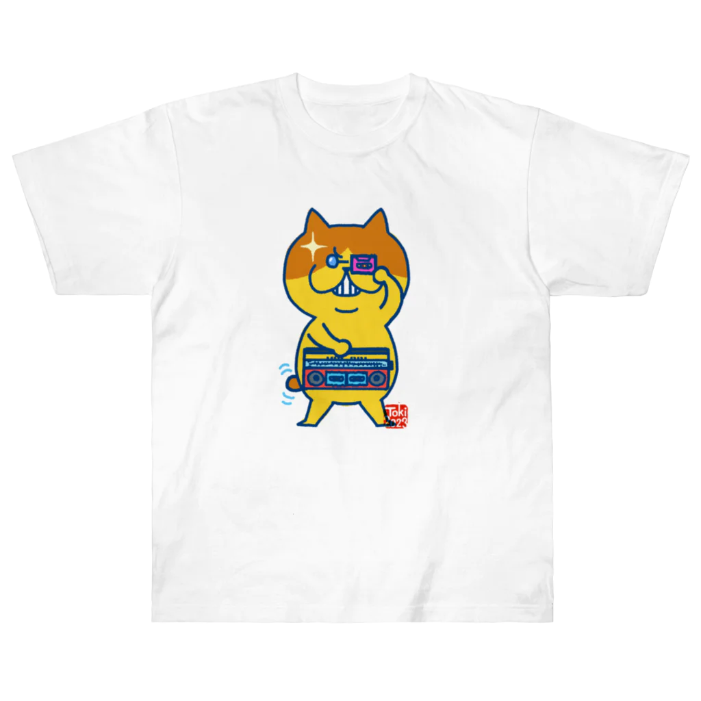 tokisanの2023メタボ猫さん。 ヘビーウェイトTシャツ