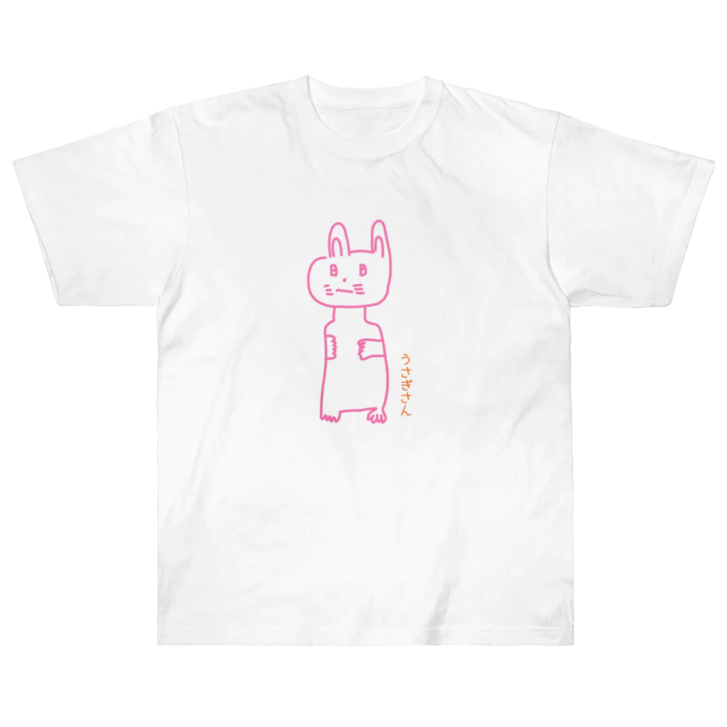 A-YANのうさぎさん-YAN ヘビーウェイトTシャツ