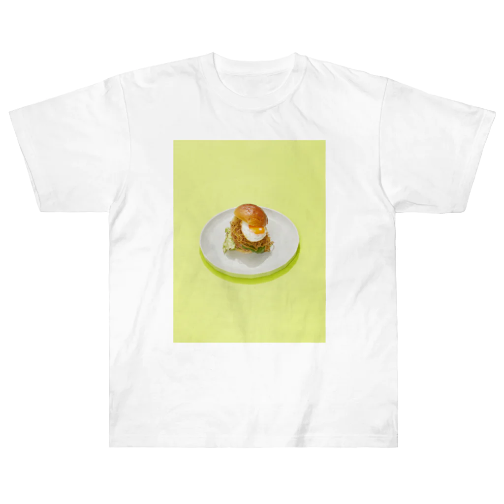 ara-araのヤキソババーガー Heavyweight T-Shirt