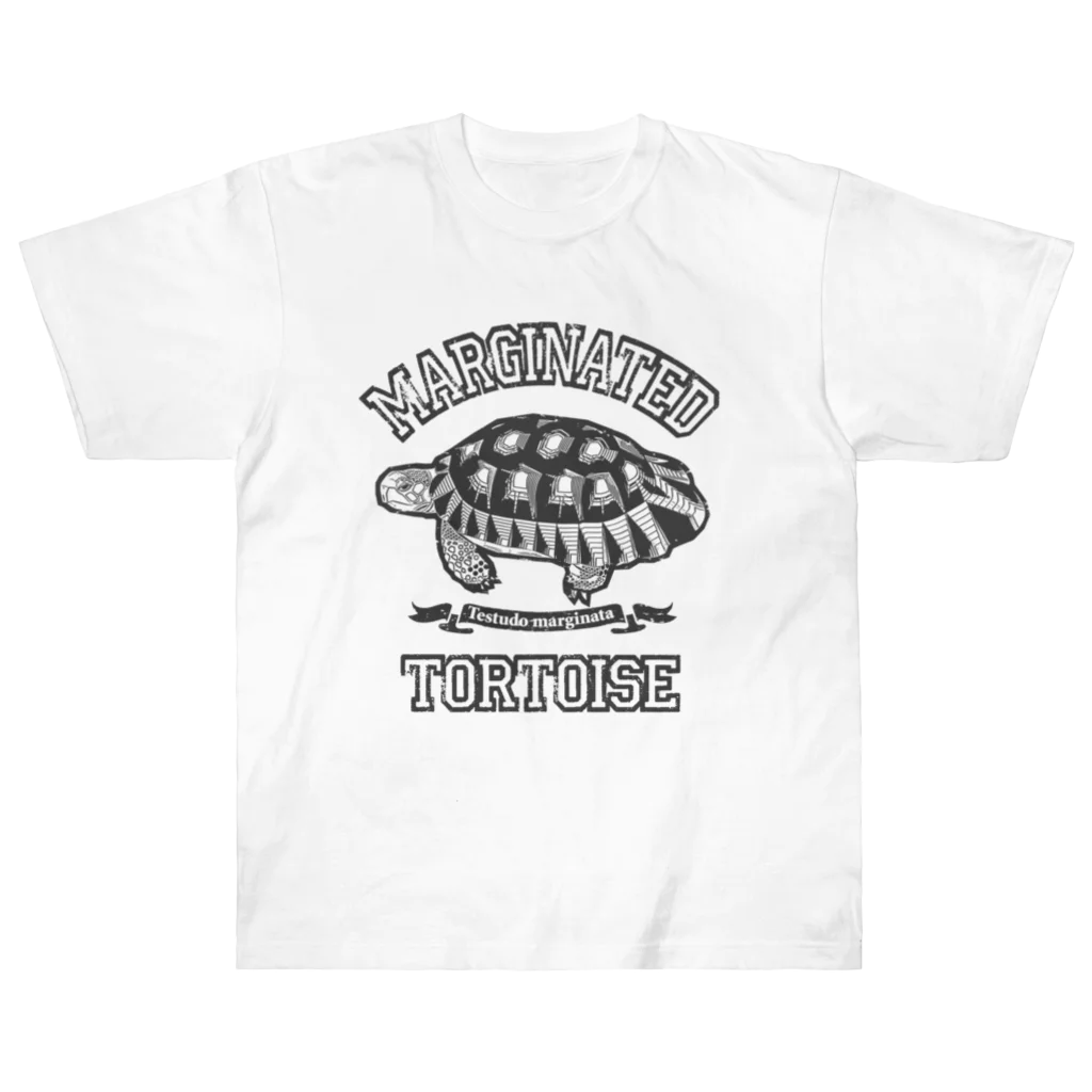 はやしりえのマルギナータさん　カレッジロゴ Heavyweight T-Shirt