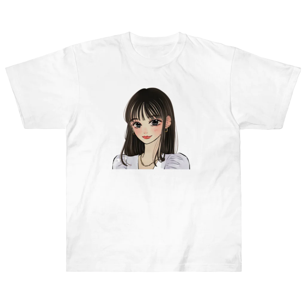 アラサー女のパチ日記のアラサー女のパチ日記公式グッズ Heavyweight T-Shirt