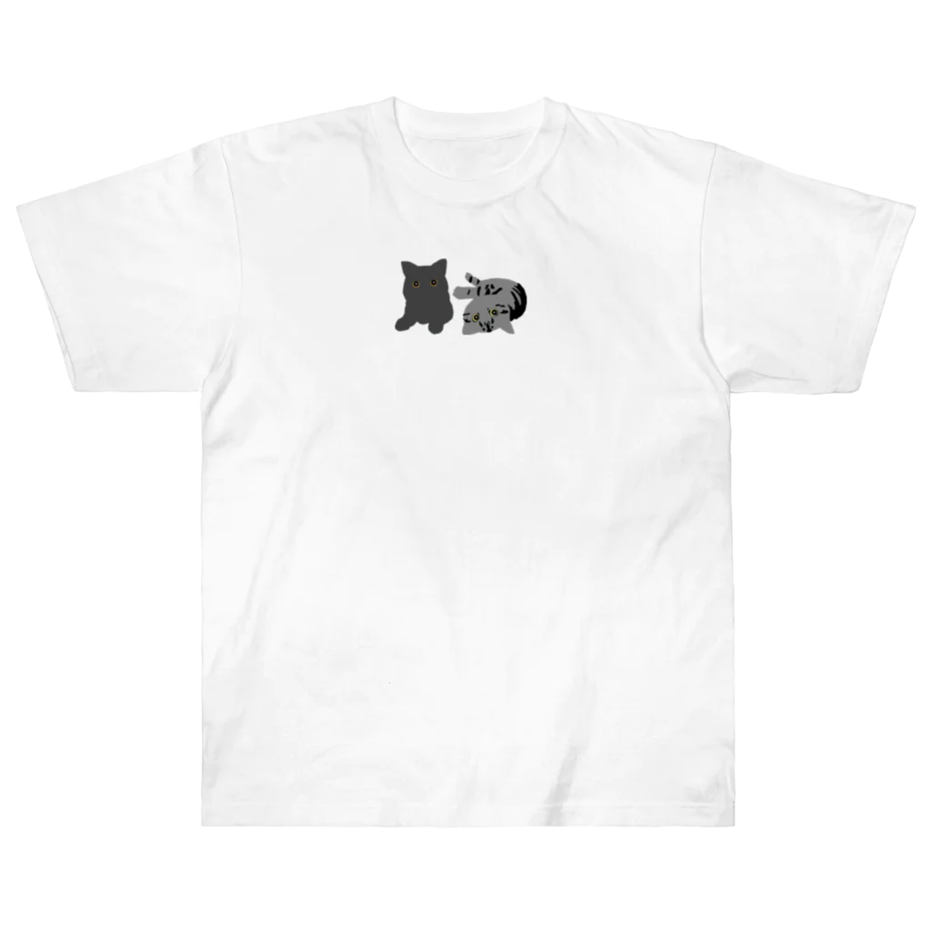 tabby_sassのタビーとサスケ Heavyweight T-Shirt