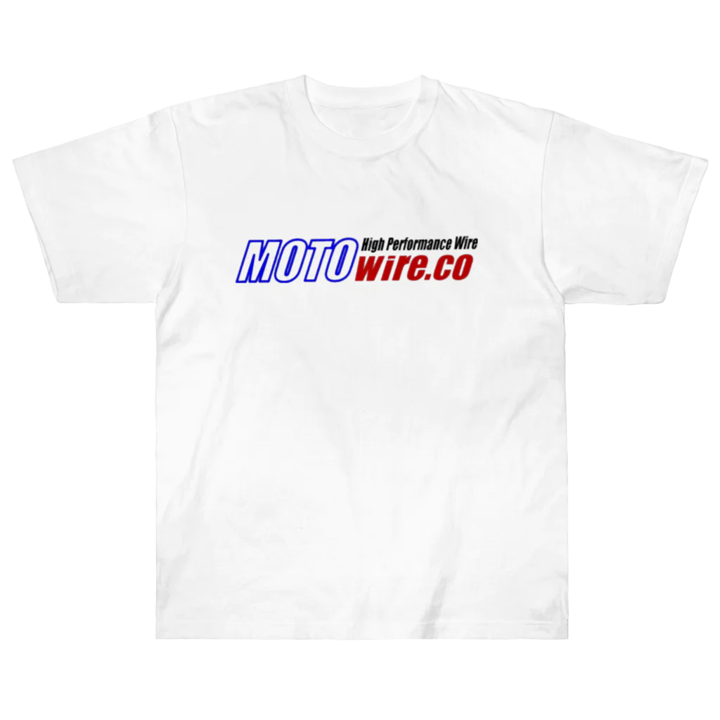 MOTOwirecoのMOTO wire カラーロゴ ヘビーウェイトTシャツ