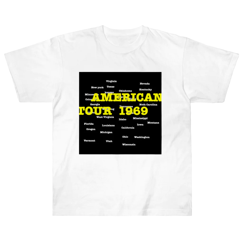 NEON_LINEのAMERICAN TOUR ヘビーウェイトTシャツ