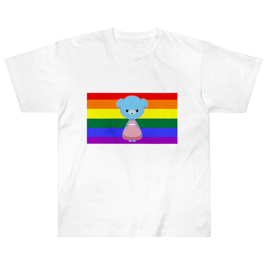 Renoa　HandmadeのLGBT transwoman ヘビーウェイトTシャツ