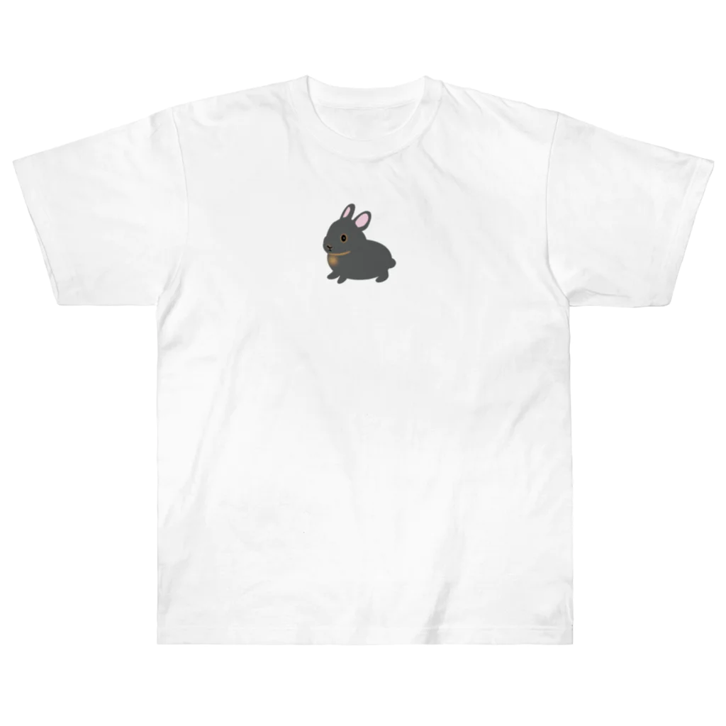 whiterabbit2010のうさぎ　ライラックオター ヘビーウェイトTシャツ