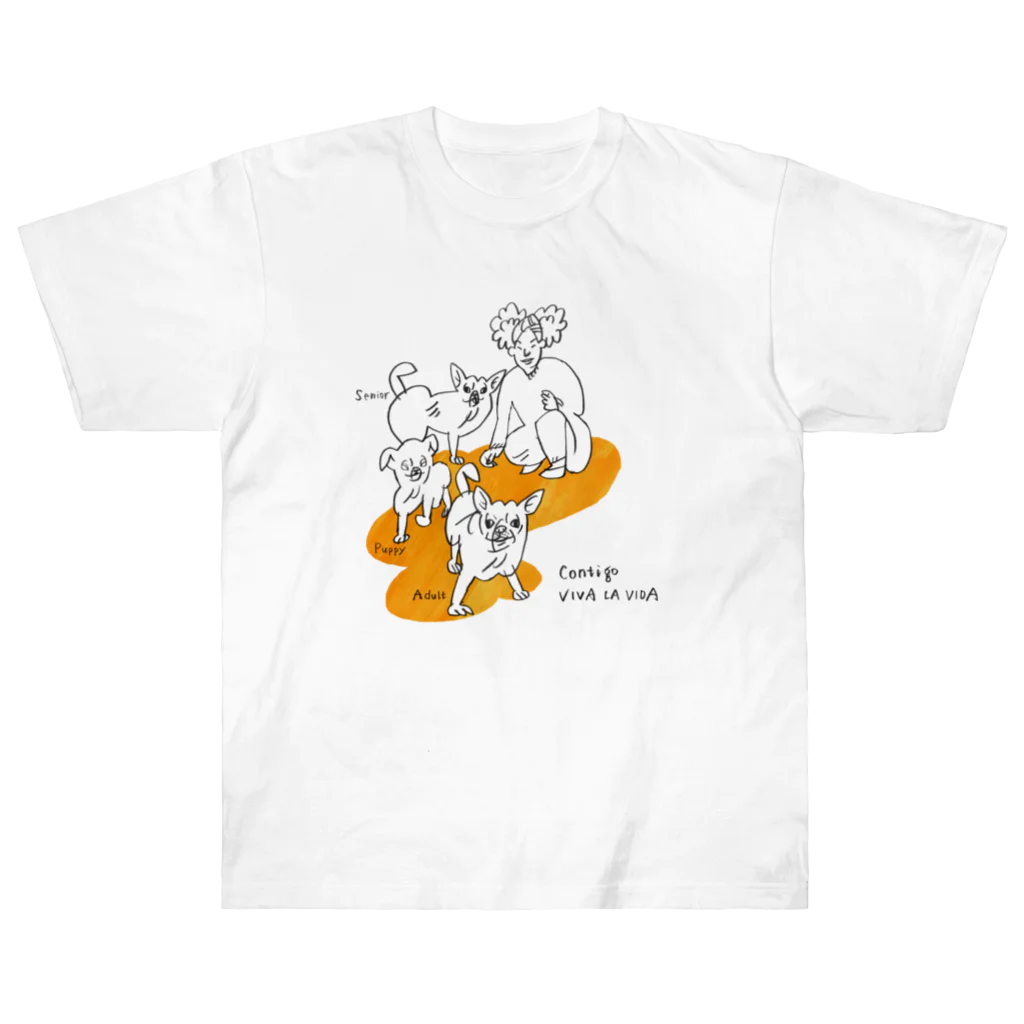 CHIHUAHUAのcontigo ヘビーウェイトTシャツ