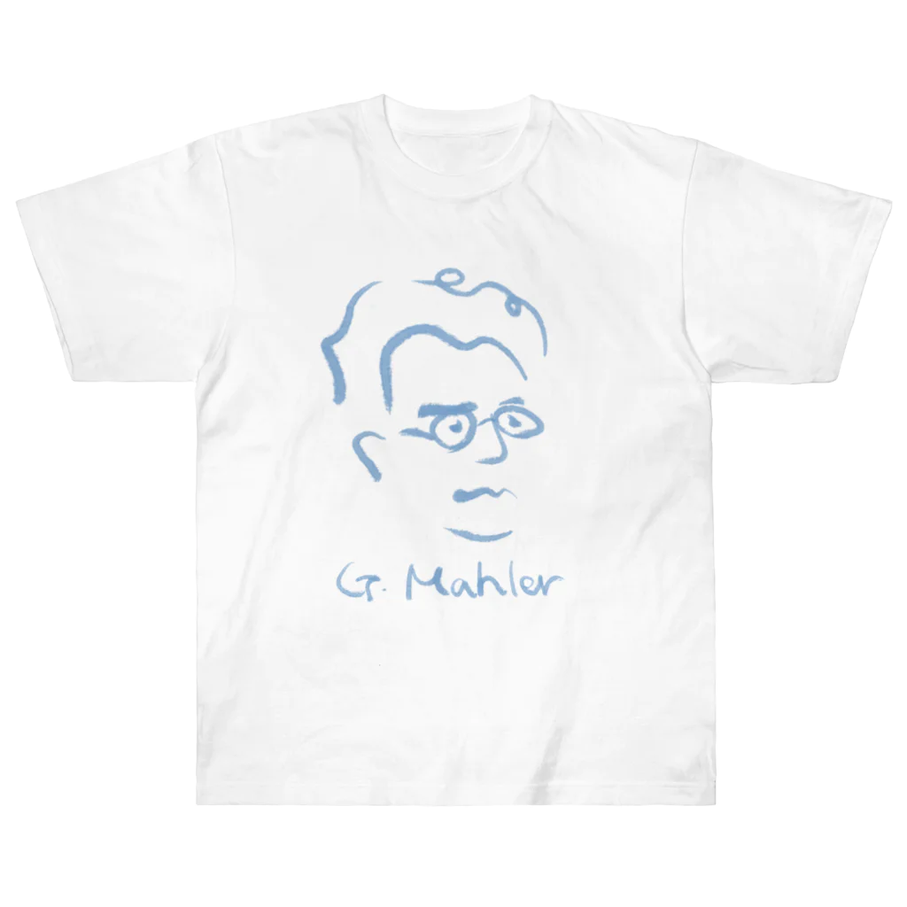 OSHIYOMANのマーラー　G.Mahler ヘビーウェイトTシャツ