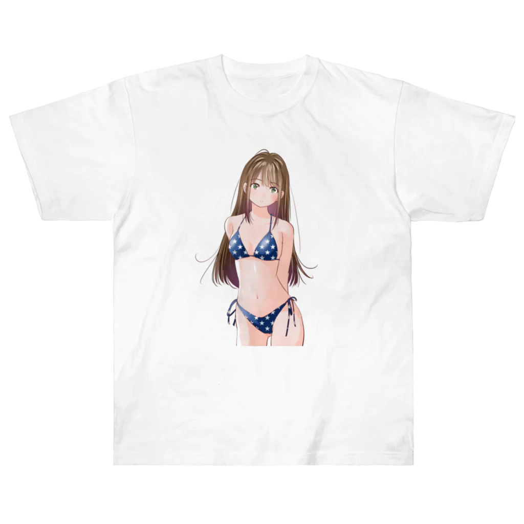 yanchikiのオリキャラグッズ店の浜野　咲 Heavyweight T-Shirt