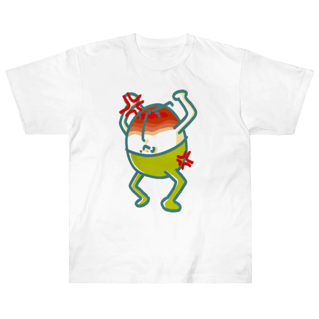 S@moffのぱんすてぃ・だんぷてぃ(ぷんぷん) Heavyweight T-Shirt