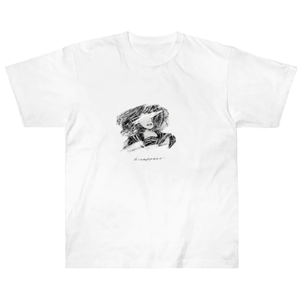 ショップかがみのdisappear Heavyweight T-Shirt