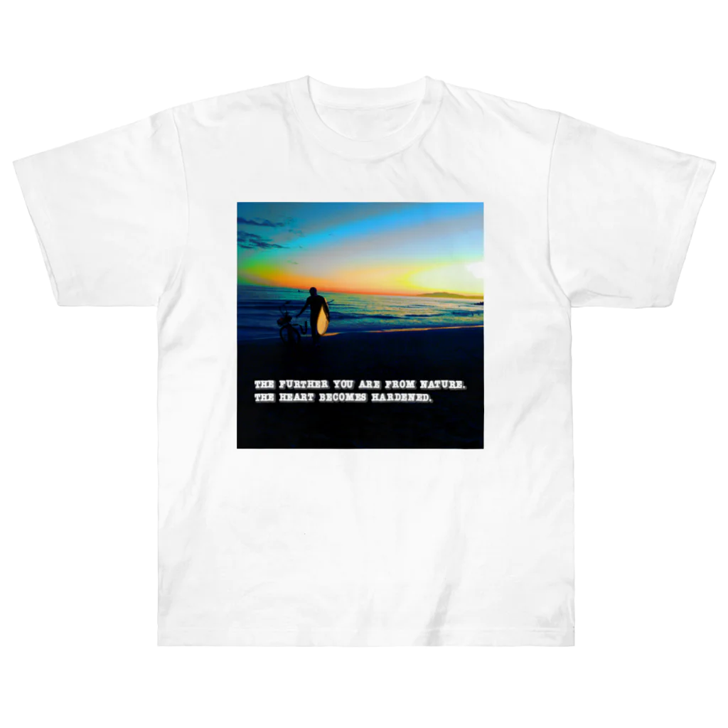 ㍿くまモンの烏帽子 Heavyweight T-Shirt