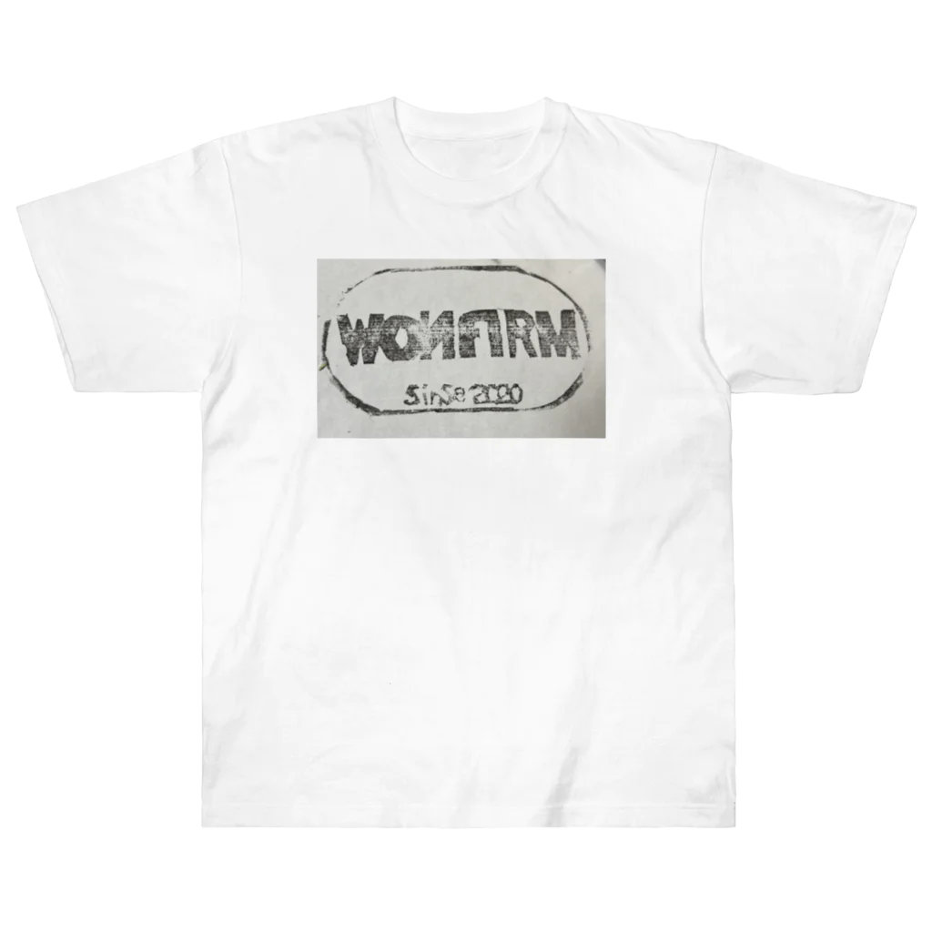 きしもとをんのうぉんしょうかい ロゴ Heavyweight T-Shirt