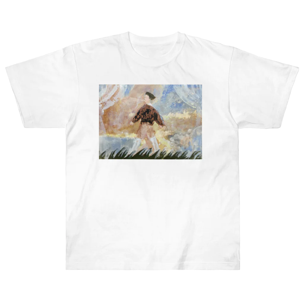 TeePeeの風の旅人1 Heavyweight T-Shirt