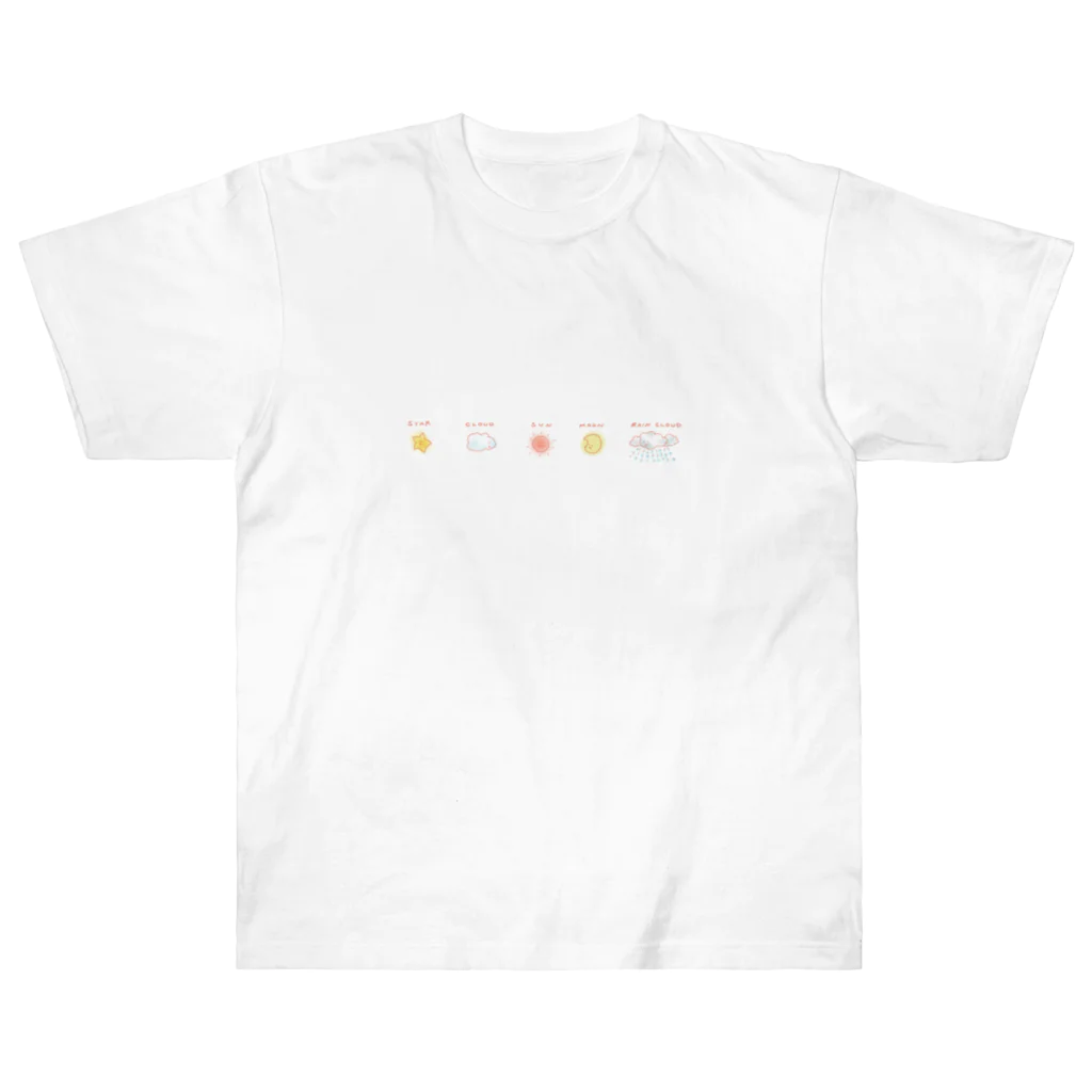 Shionogiのお天気(ゆるゆる) Heavyweight T-Shirt