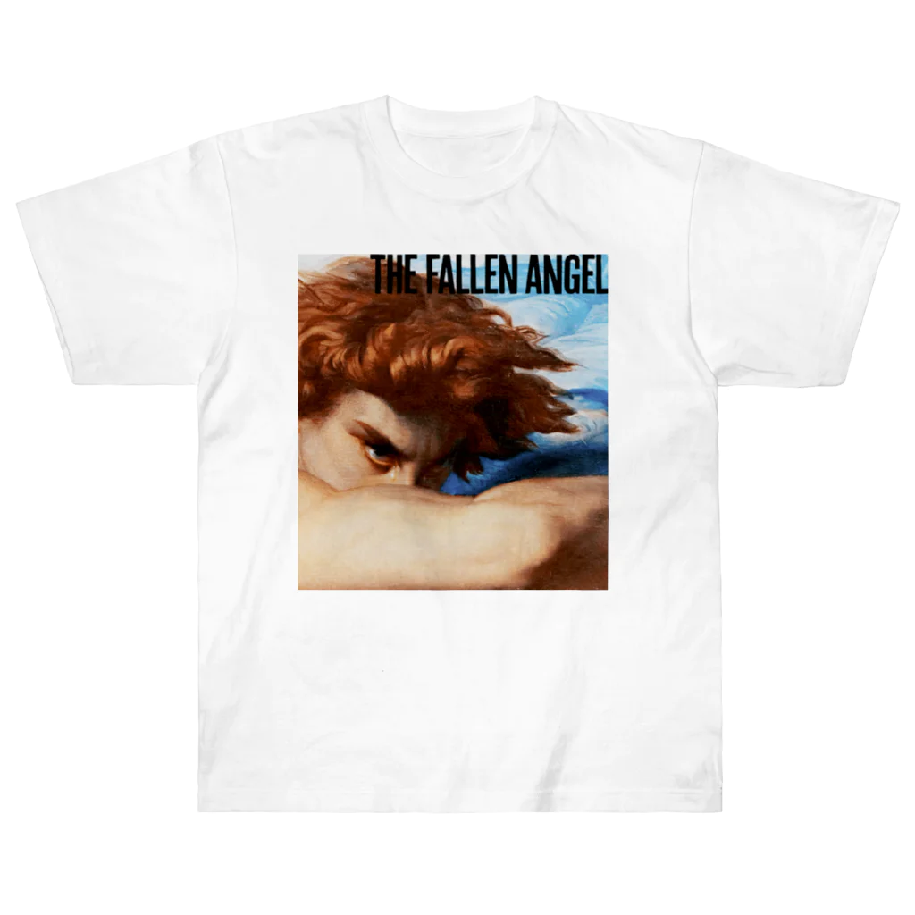 MUGEN ARTのFallen Angel 堕天使ルシファー Alexander Cabanel Heavyweight T-Shirt