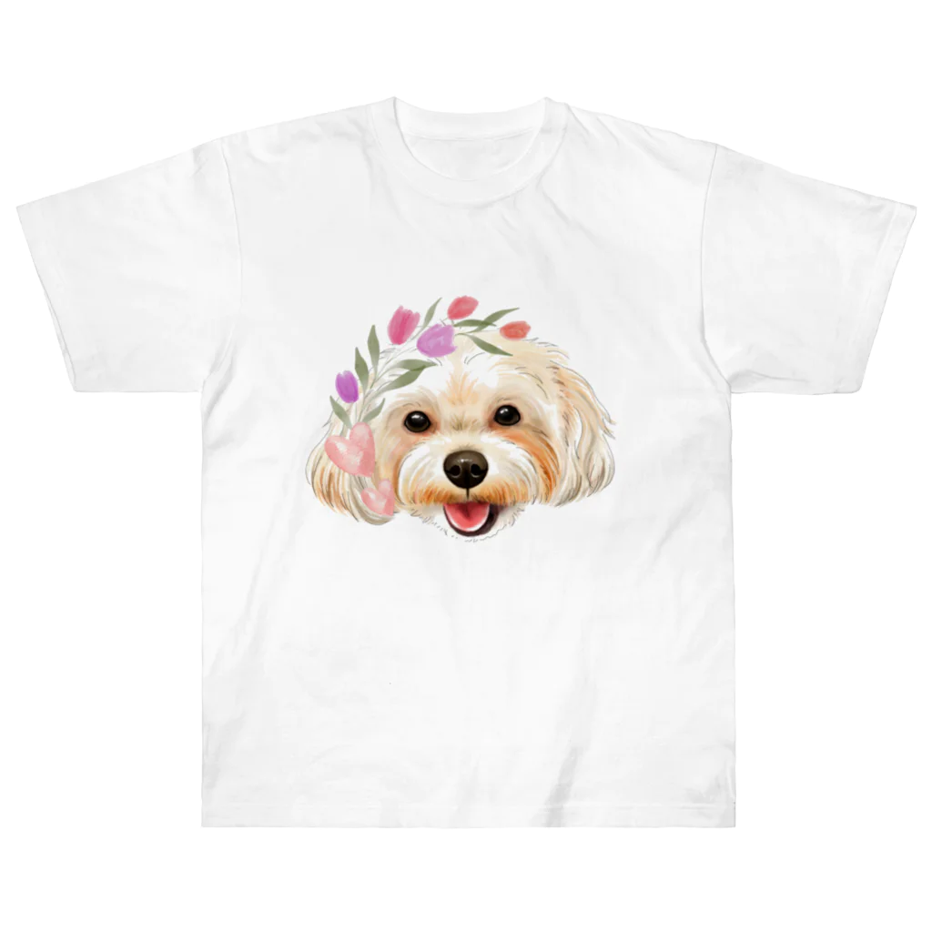 marutoraのwelpon犬 Heavyweight T-Shirt