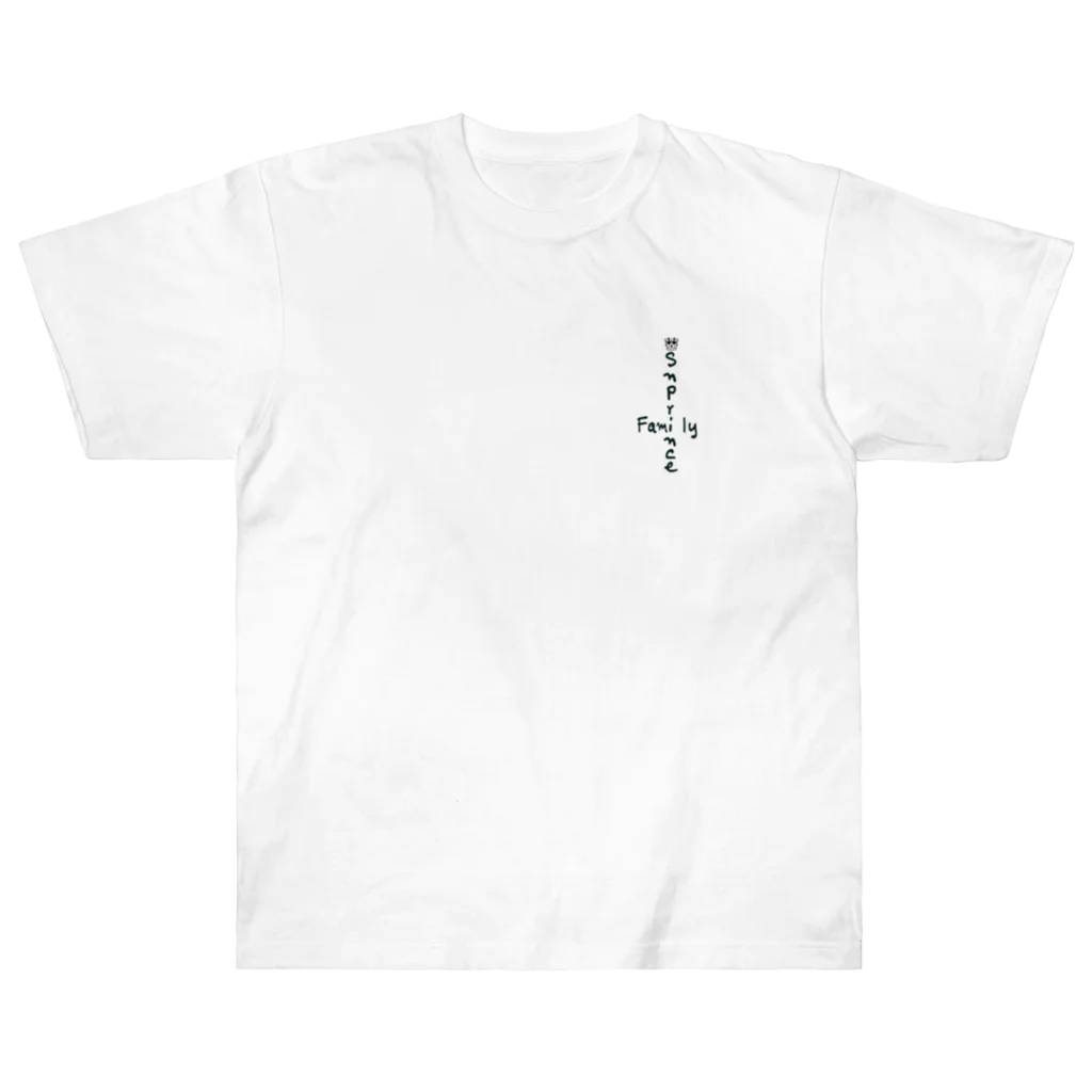 王子のアパレル SnprinceのSnprince familylogo Heavyweight T-Shirt