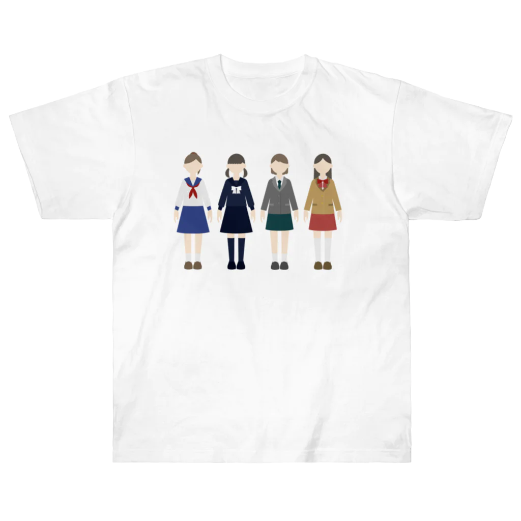 Katie（カチエ）のSchool Girls ヘビーウェイトTシャツ