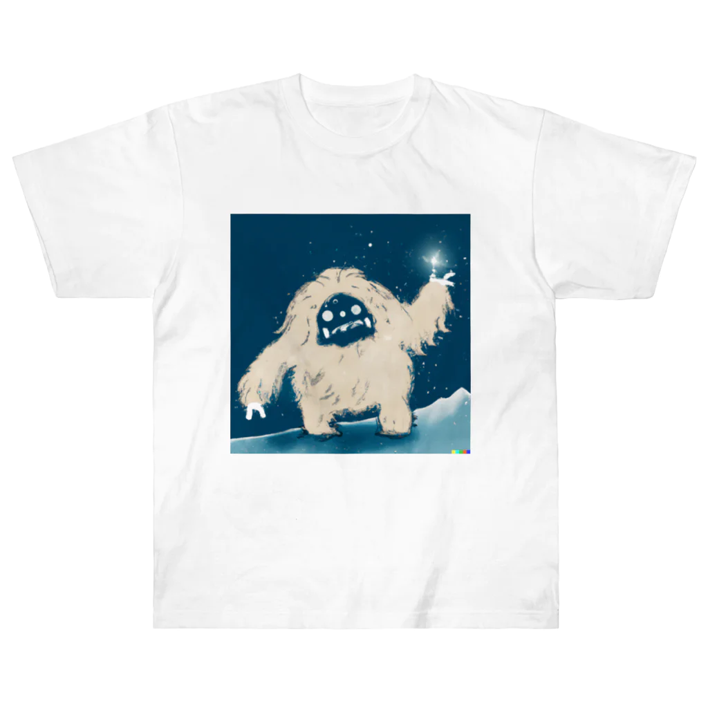 zaimyのBigfootくん ヘビーウェイトTシャツ