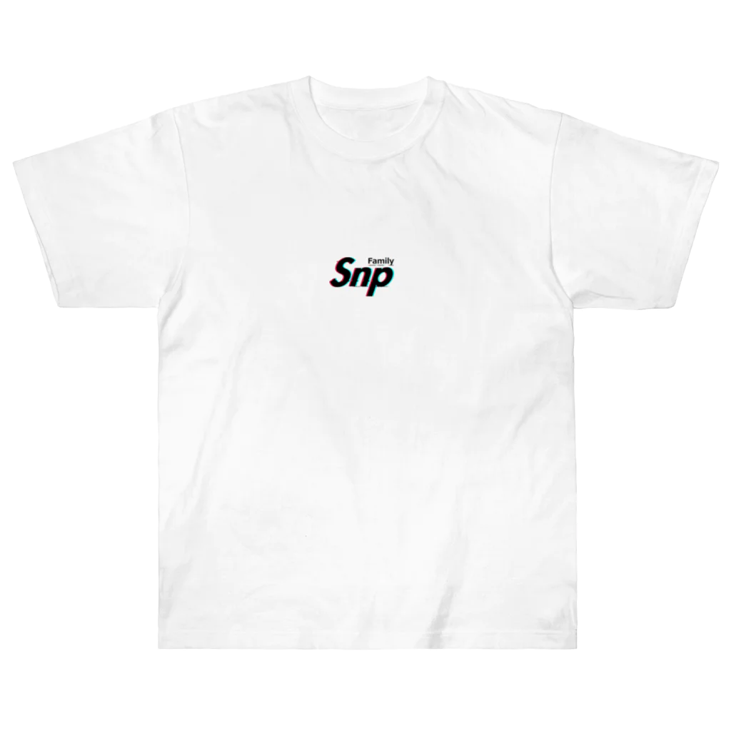 王子のアパレル SnprinceのSnpFamily logo ヘビーウェイトTシャツ