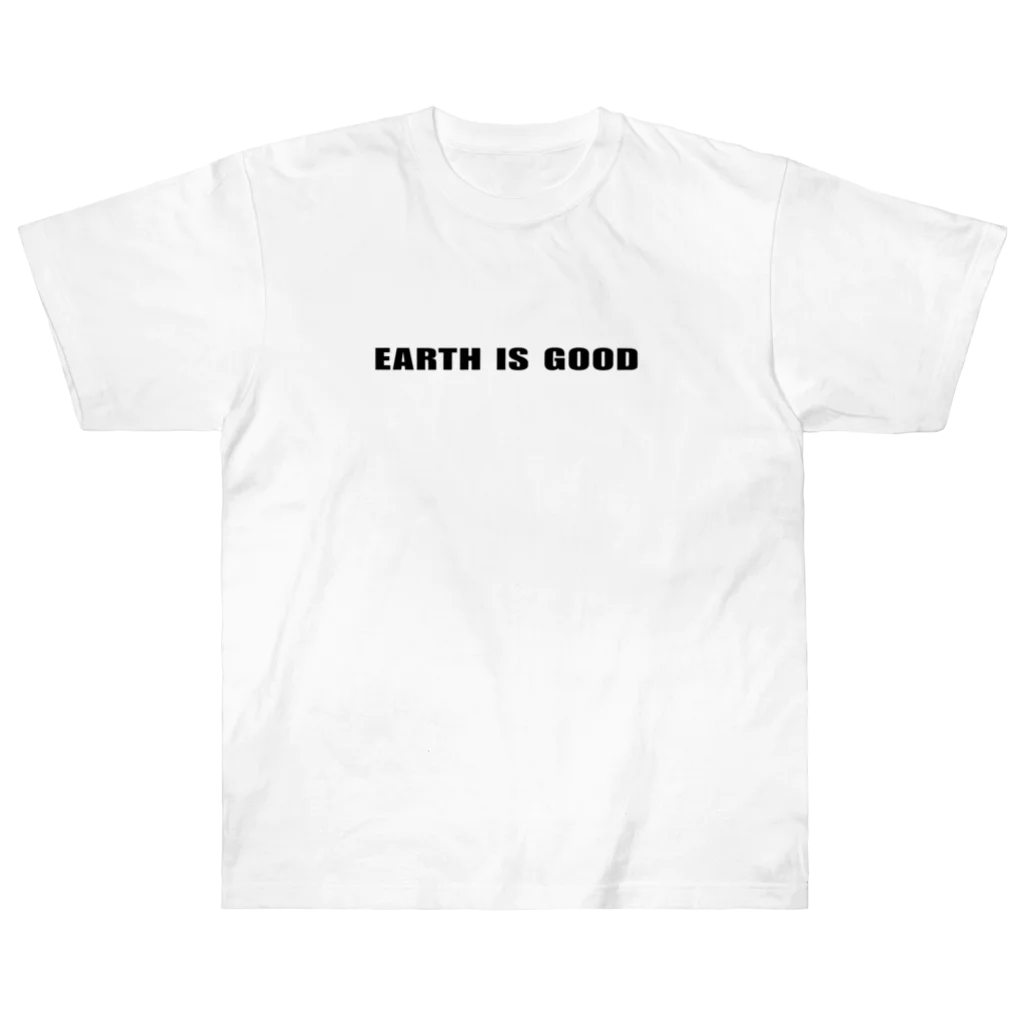 EARTH IS GOODのEARTH IS GOOD Tee ホワイト ヘビーウェイトTシャツ