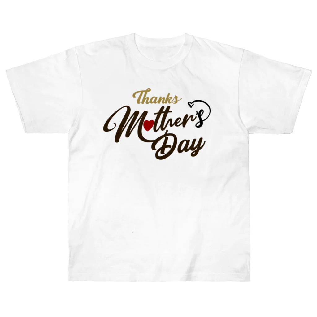t-shirts-cafeのThanks Mother’s Day ヘビーウェイトTシャツ