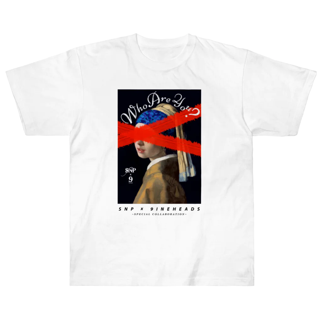 王子のアパレル SnprinceのSnp×9ine WhoAreYou？ Heavyweight T-Shirt