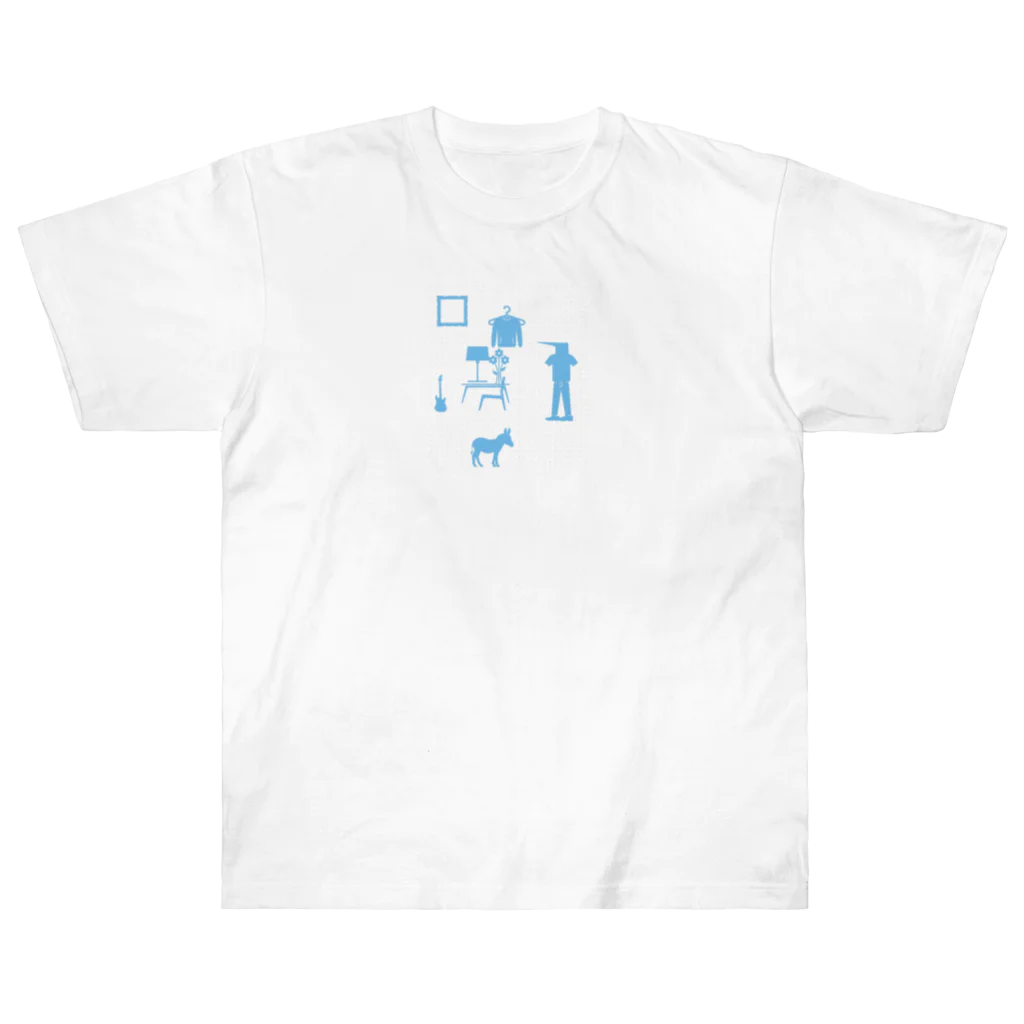 にゃんころまーちのシンプルくん Heavyweight T-Shirt