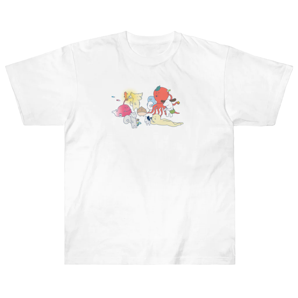 くりみそのおみせのだいしゅうごう Heavyweight T-Shirt