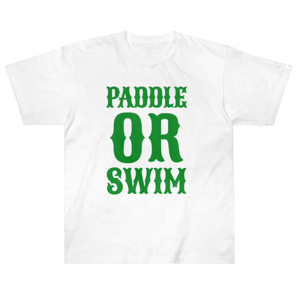 タケネイチャーのPADDLE OR SWIM ヘビーウェイトTシャツ