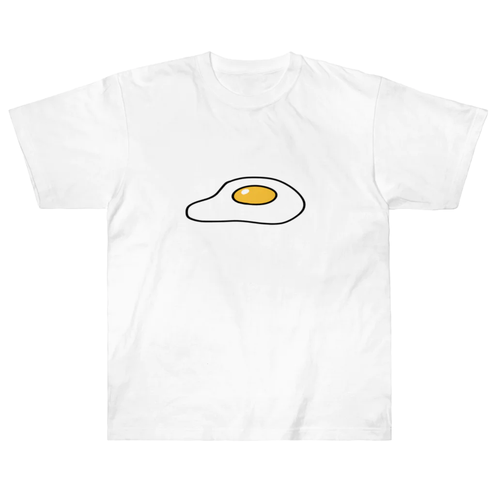ゆちのへやのゆるい目玉焼きイラスト Heavyweight T-Shirt