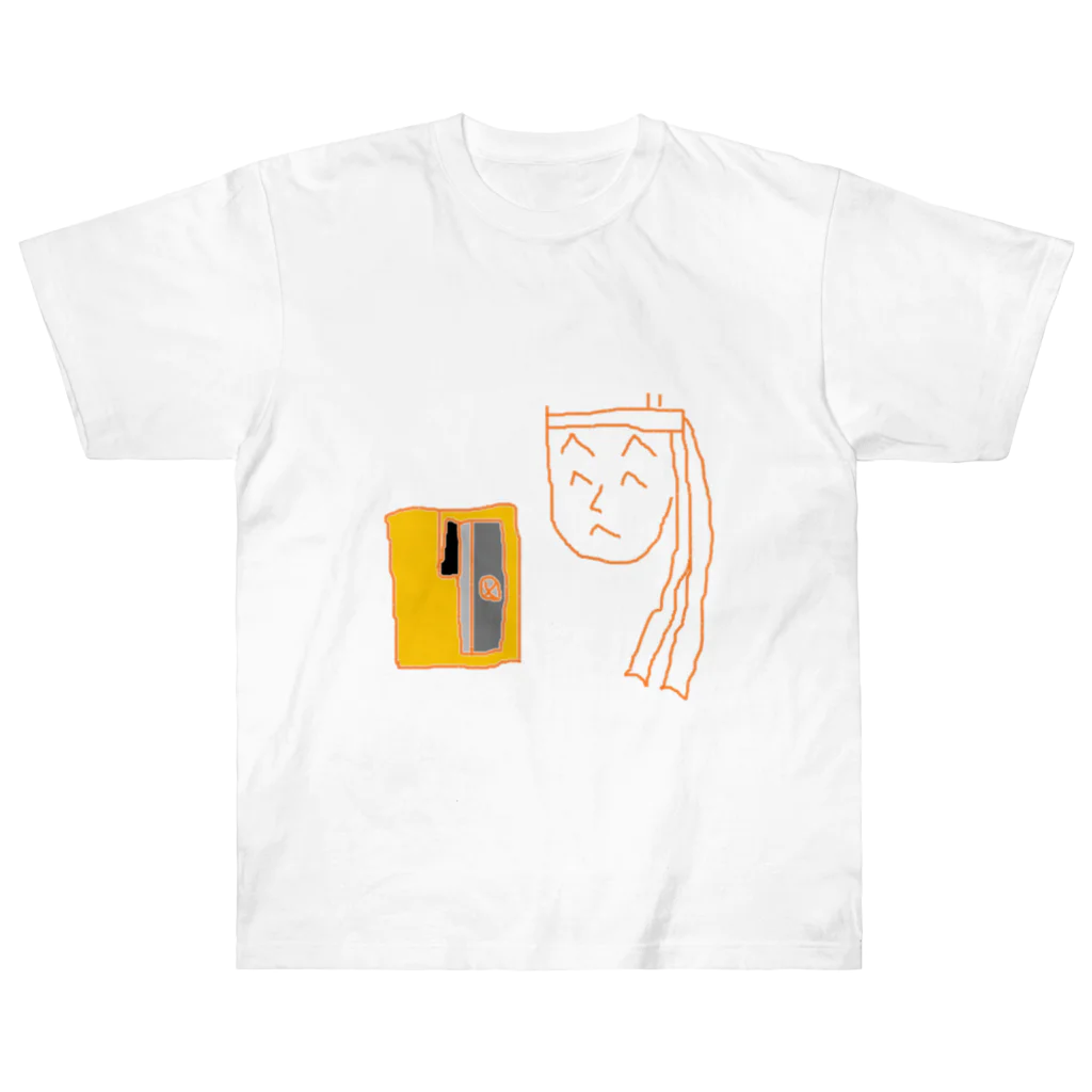 kuhejisanのくへじさんの鉛筆削り Heavyweight T-Shirt