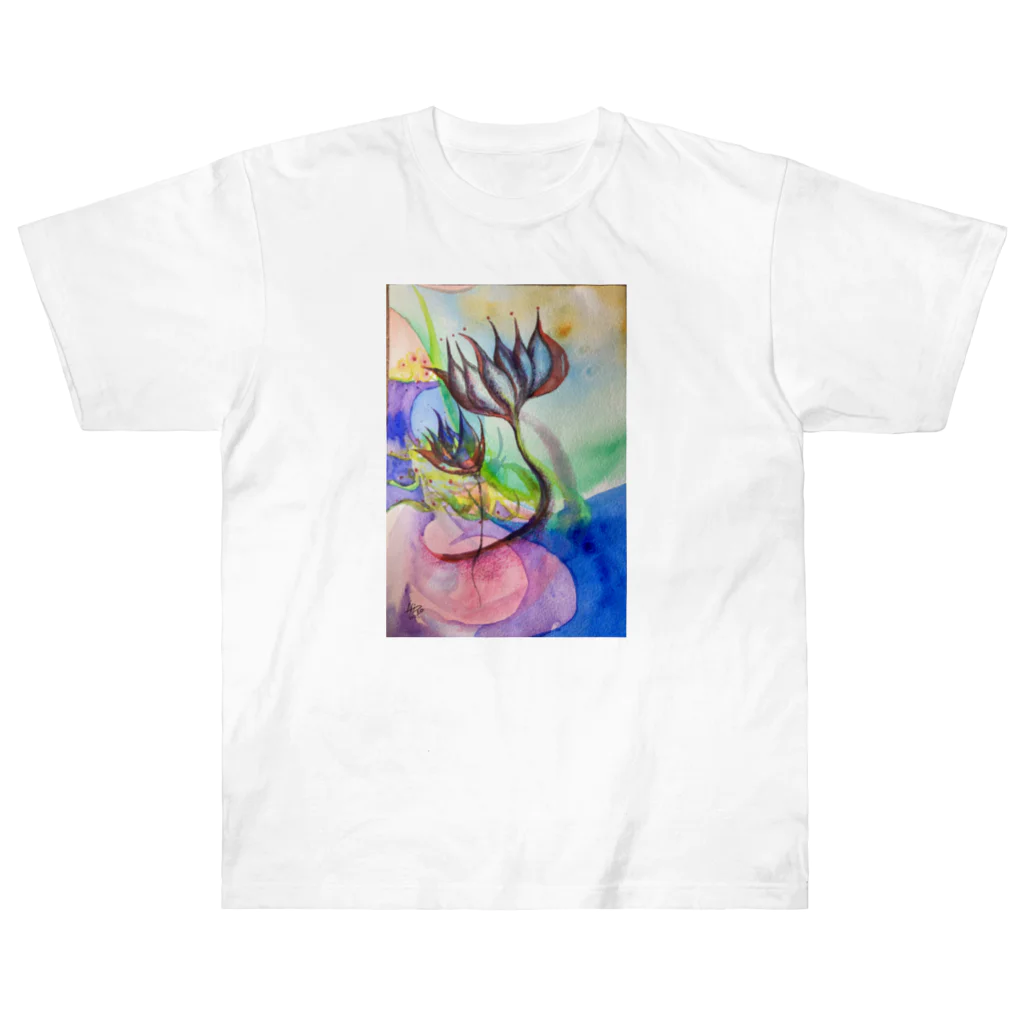 Atelier-Hironの光の花　愛 Heavyweight T-Shirt