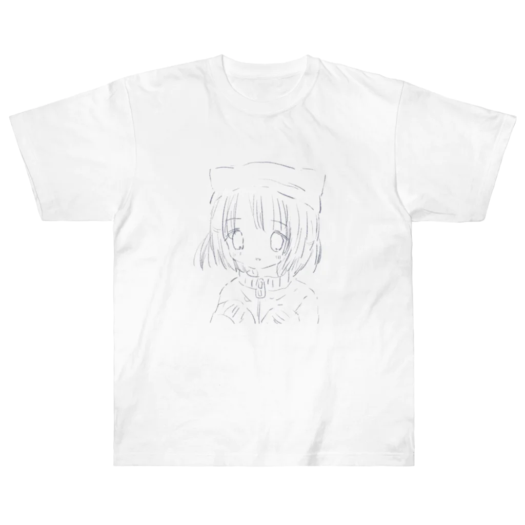 あくむ病院のふわねこ・しんどろ～む Heavyweight T-Shirt