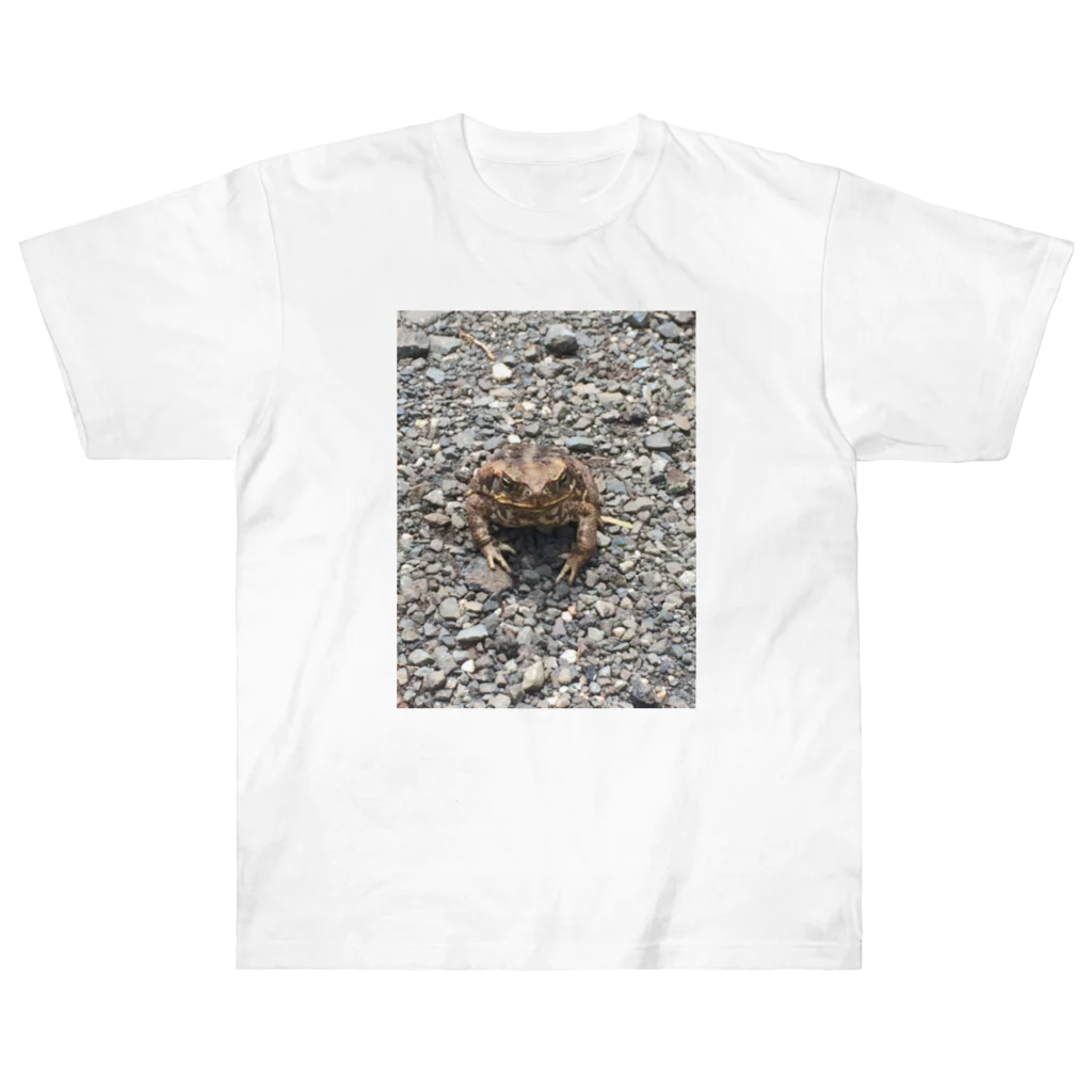 shirankedo_46のカエル Heavyweight T-Shirt