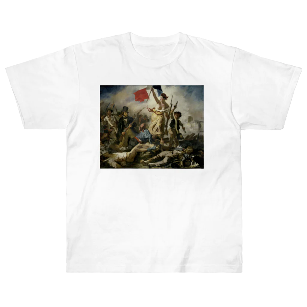 世界美術商店の民衆を導く自由の女神 / Liberty Leading the People Heavyweight T-Shirt