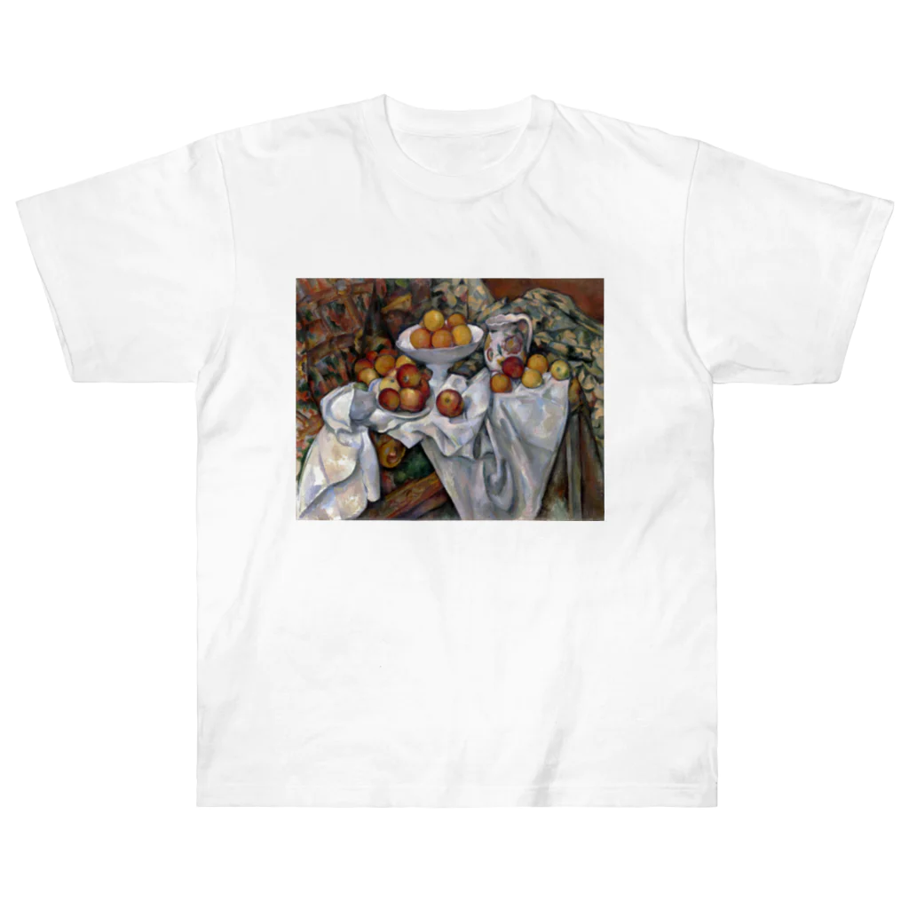 世界美術商店のリンゴとオレンジ / Apples and Oranges Heavyweight T-Shirt