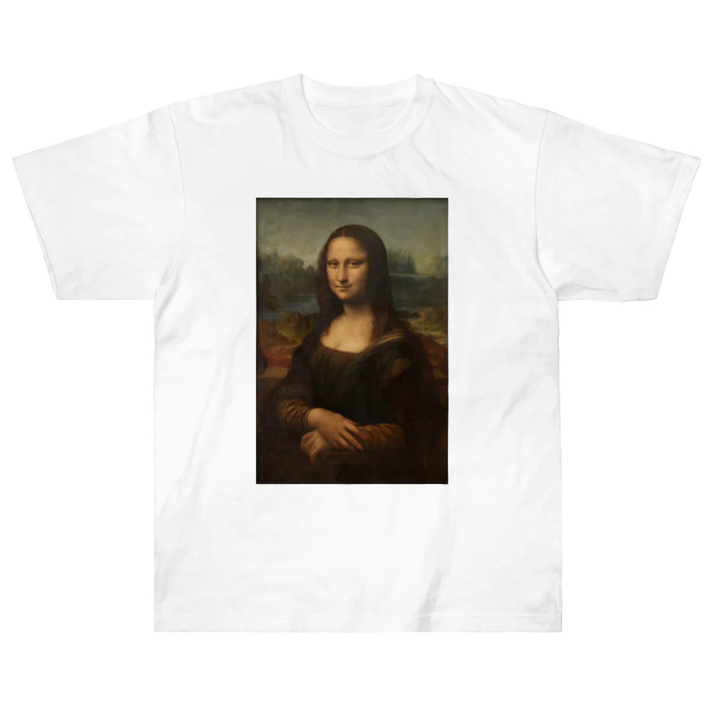 世界美術商店のモナ・リザ / Mona Lisa ヘビーウェイトTシャツ