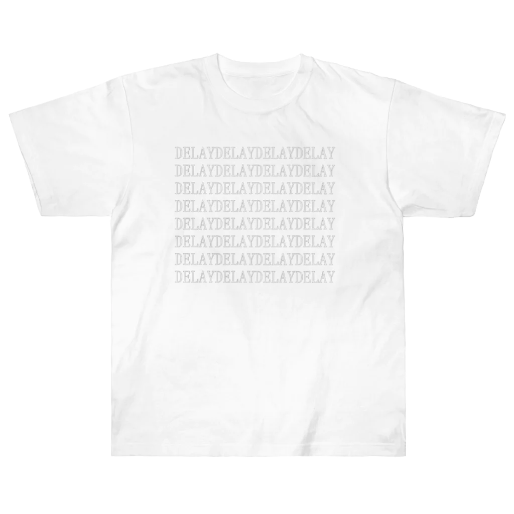 NOISEFUL 【-kr69- @YouTube】のDELAY Heavyweight T-Shirt