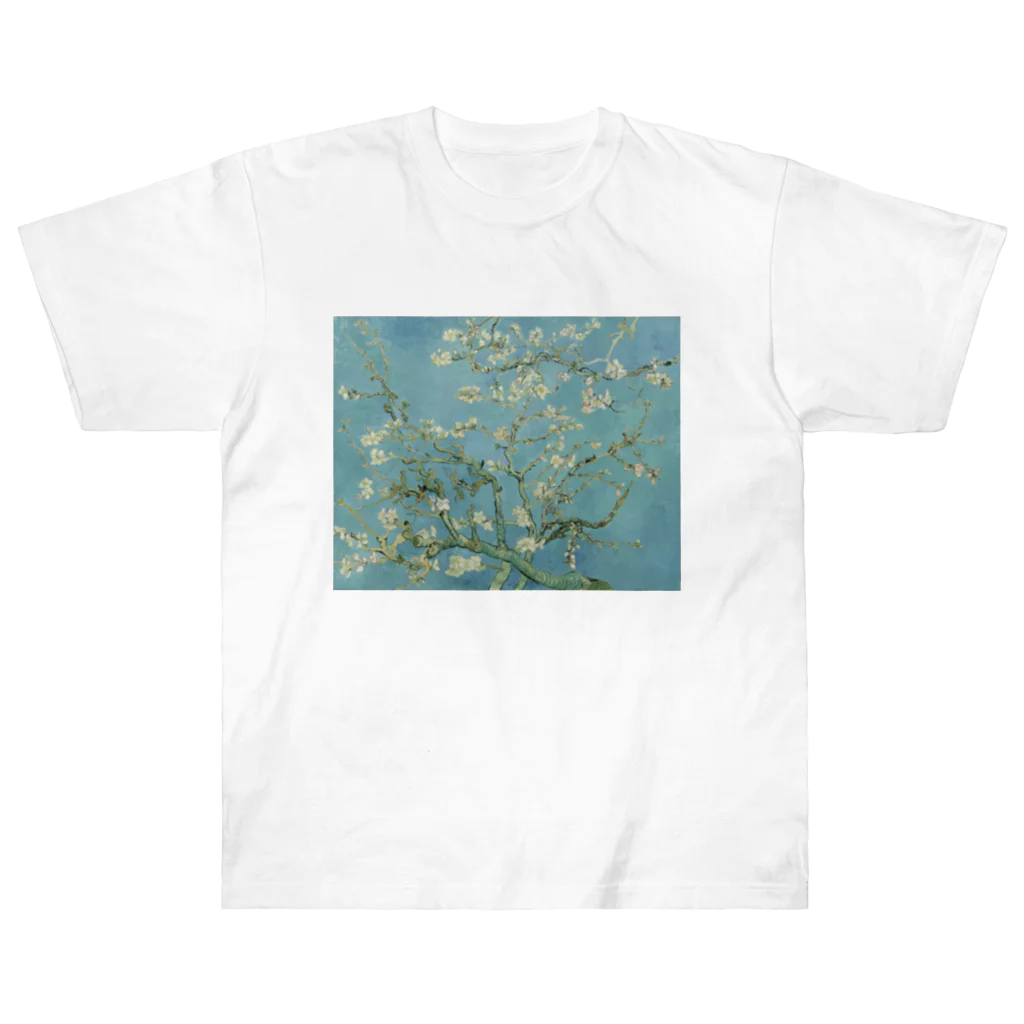 世界美術商店の花咲くアーモンドの木の枝 / Almond Blossom Heavyweight T-Shirt