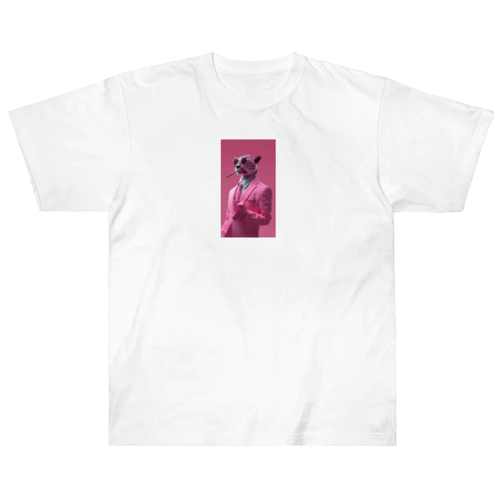 WorldworldのPink Heavyweight T-Shirt