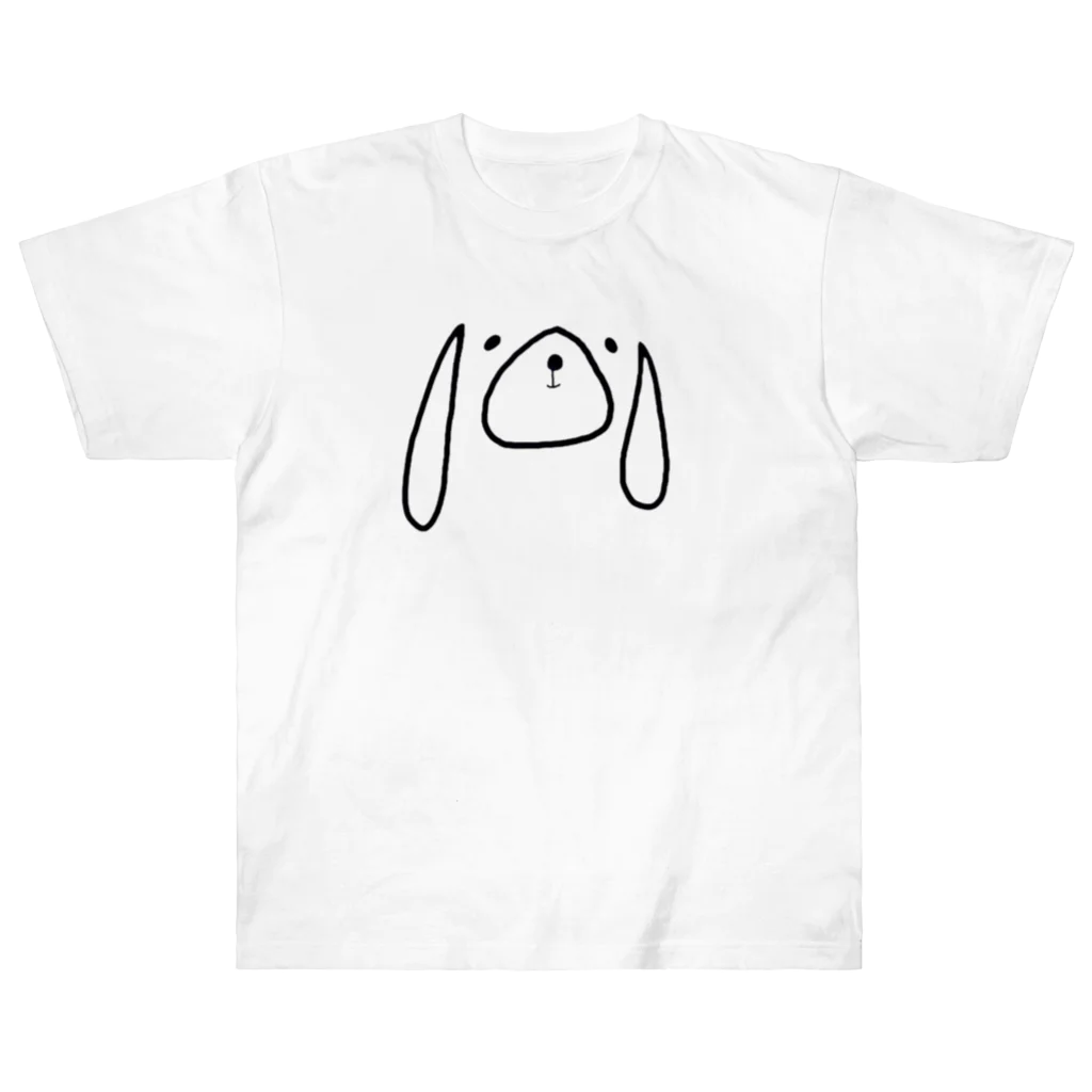 ４ぴきちゃんずのシーズーのそーちゃん ヘビーウェイトTシャツ