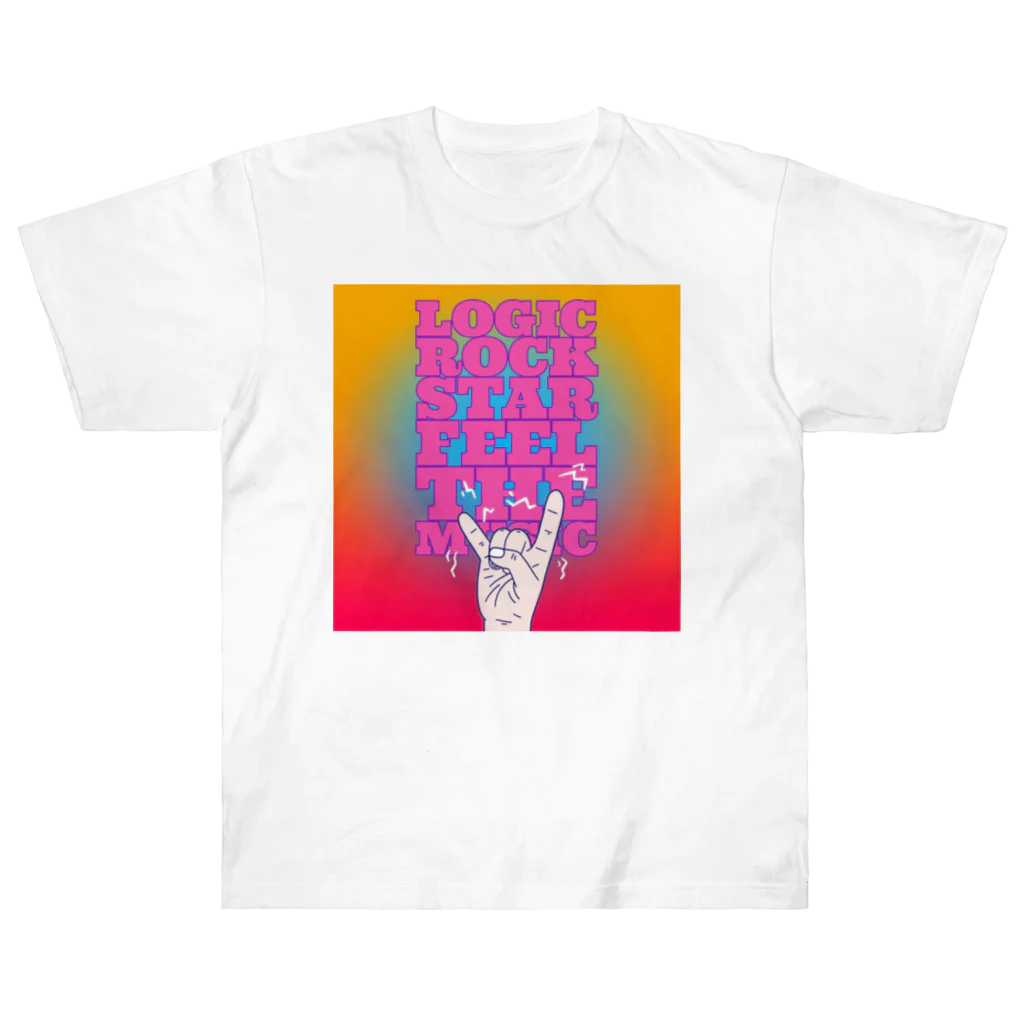 Logic RockStar のFEEL THE MUSIC ヘビーウェイトTシャツ