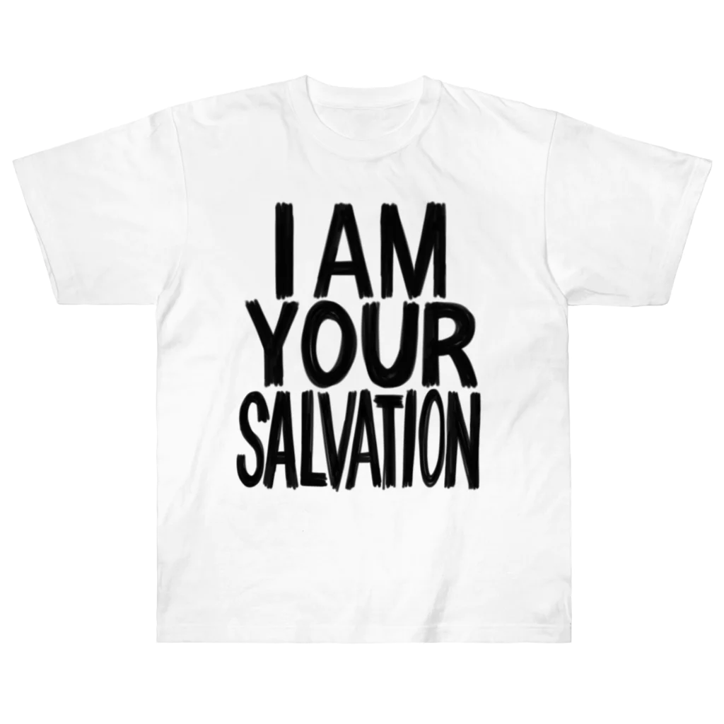 mokasの羽T　salvation ヘビーウェイトTシャツ